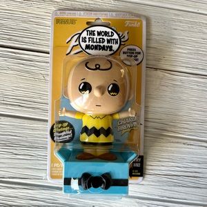 Funko Popsies Peanuts Charlie Brown Mondays Message Figurine